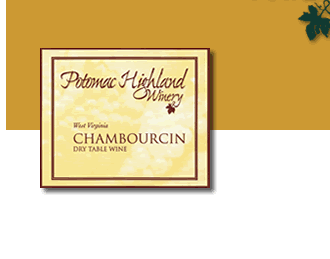 Potomac Highland Winery Chambourcin label