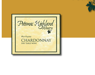 Potomac Highland Winery Chardonnay label